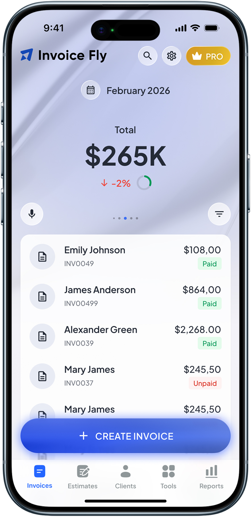 Invoice Fly screenshot